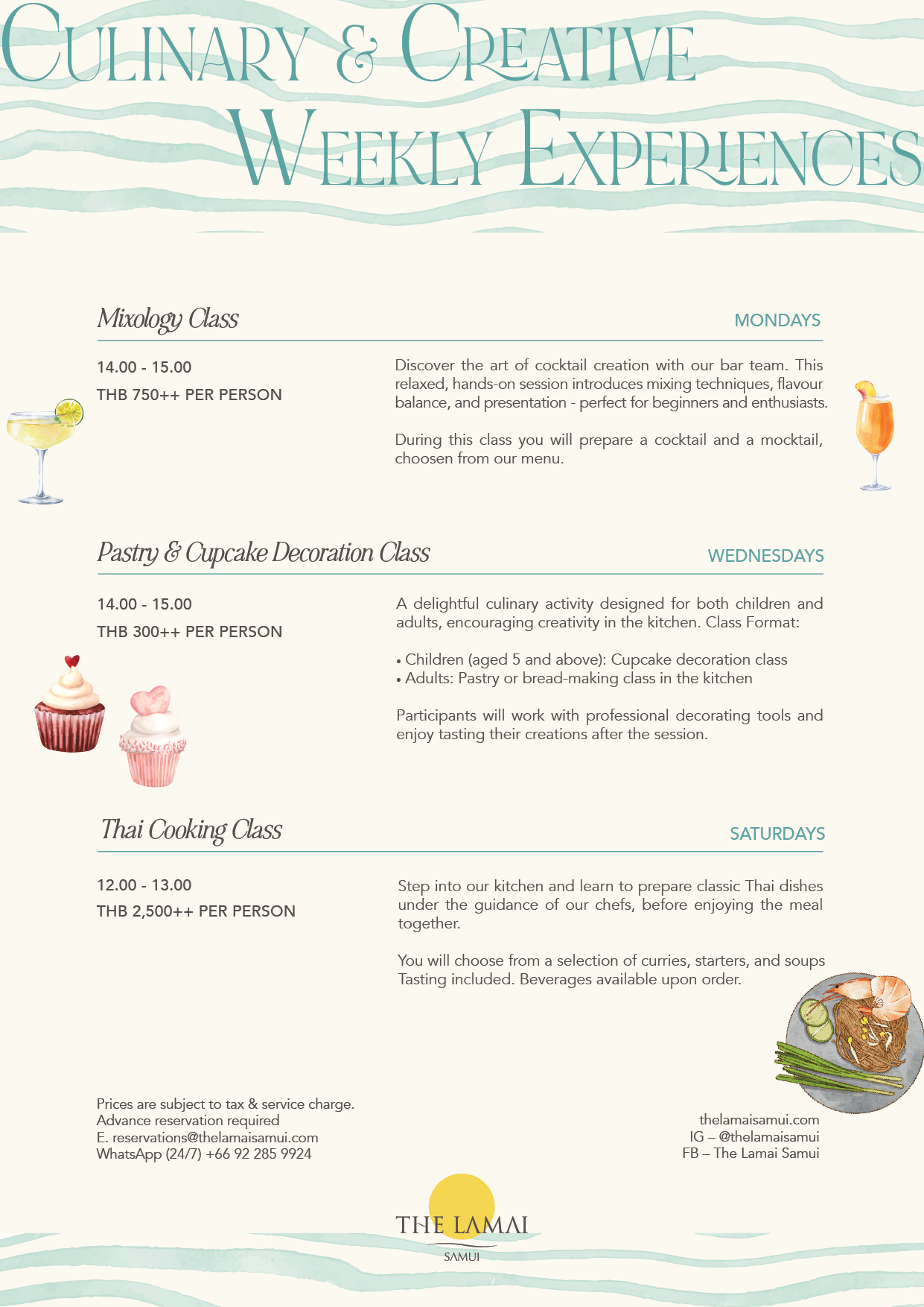 The Lamai Samui - Thai Cooking Class